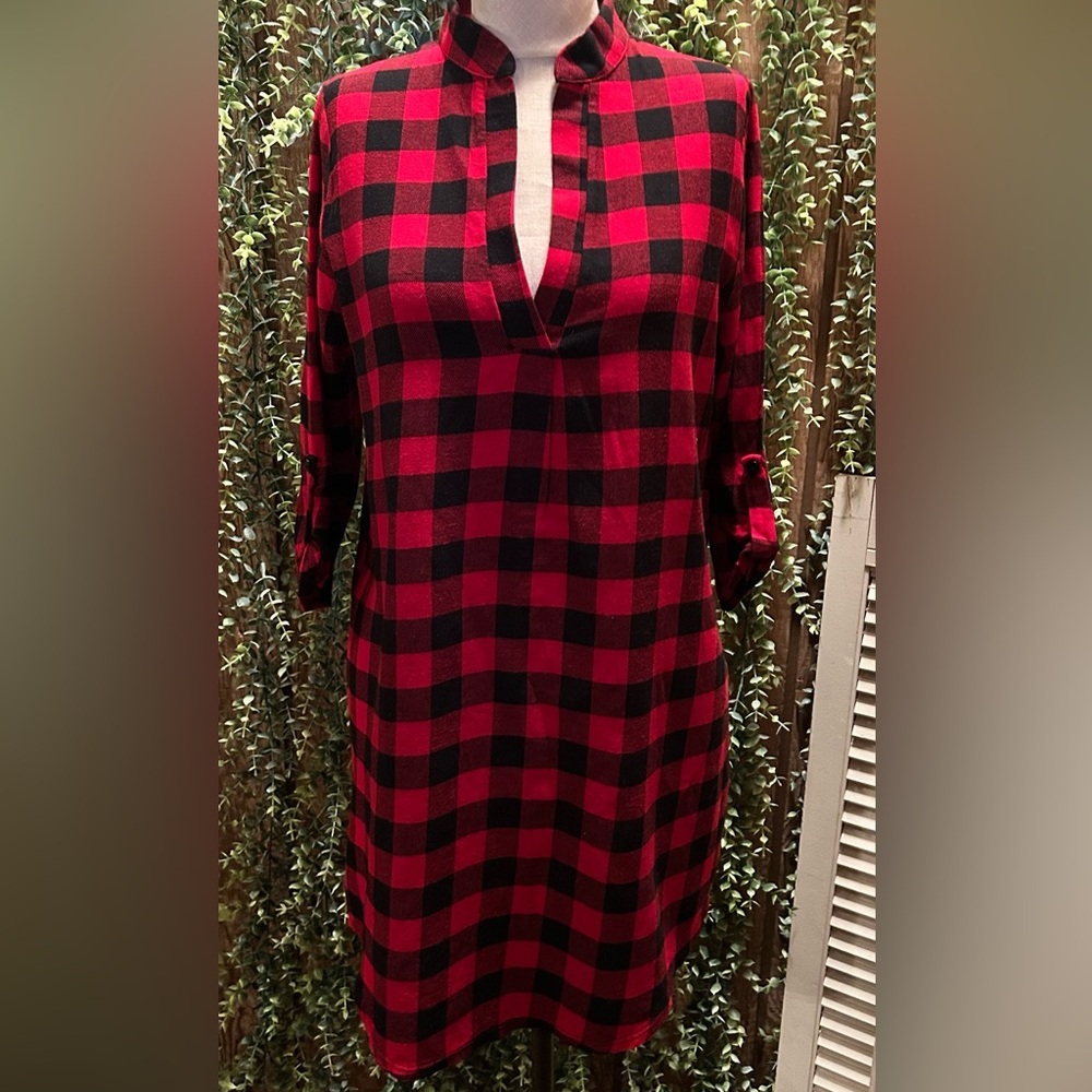 Buffalo Plaid Dress